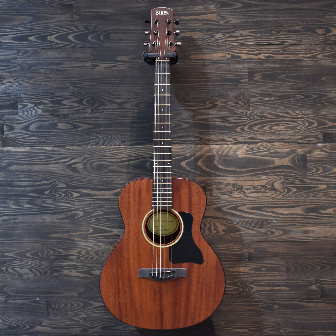 Adam Black O-2E Sapele Travel Acoustic Guitar w/ Gig Bag