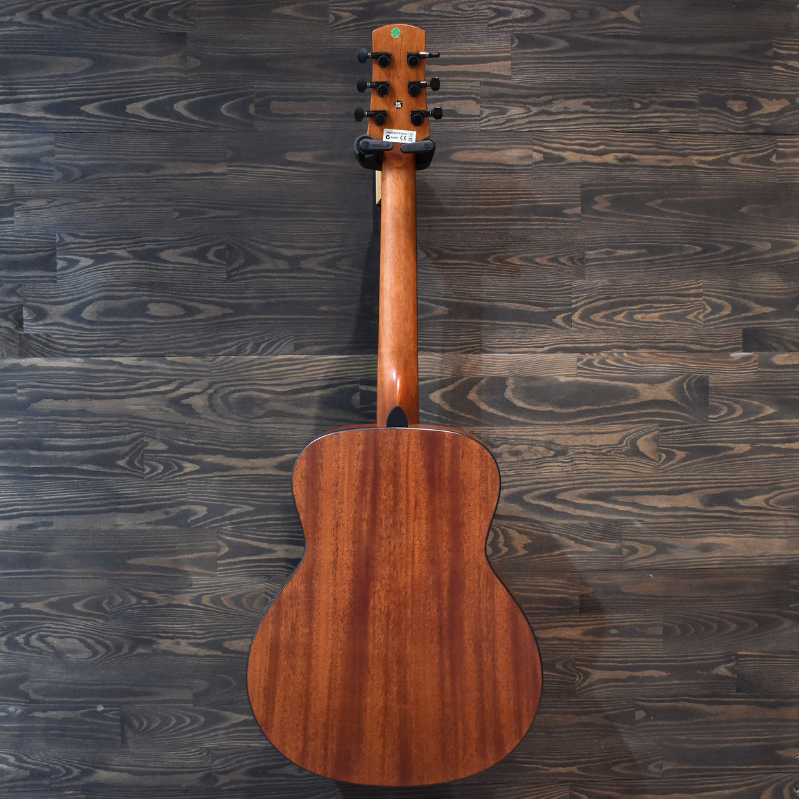 Adam Black O-2E Sapele Travel Acoustic Guitar w/ Gig Bag