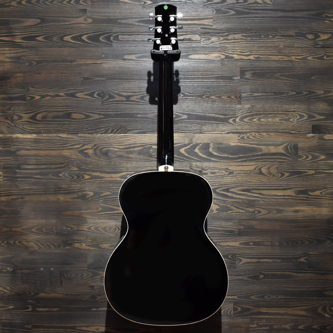 Adam Black O-2 Folk Black Acoustic Guitar