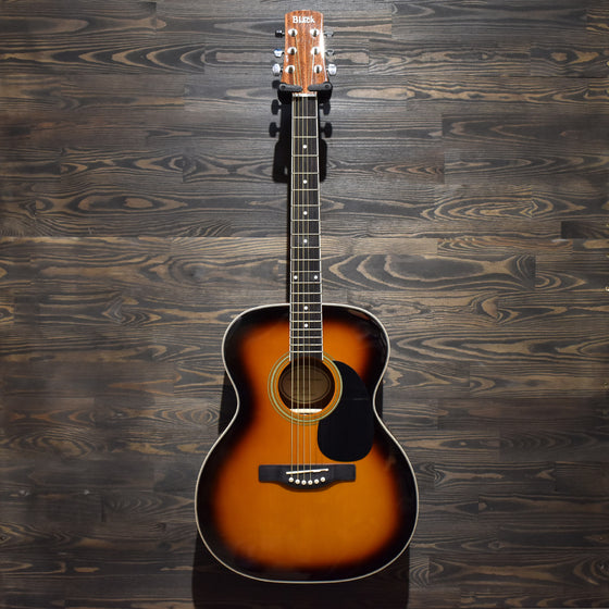 Adam Black O-2 Folk Brown Sunburst Acoustic Guitar