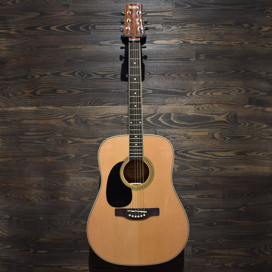 Adam Black S-2 Left Handed Dreadnought Natural Acoustic Guitar