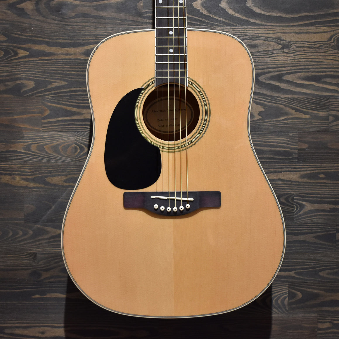 Adam Black S-2 Left Handed Dreadnought Natural Acoustic Guitar