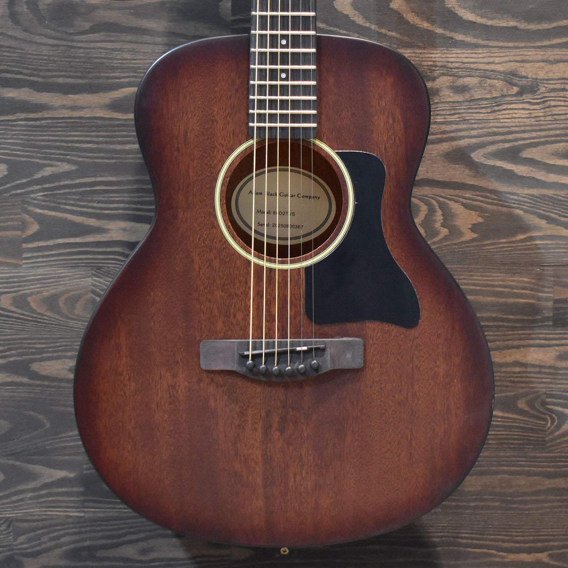 Adam Black O-2 Travel Acoustic Guitar Vintage Sunburst w/ Gig Bag