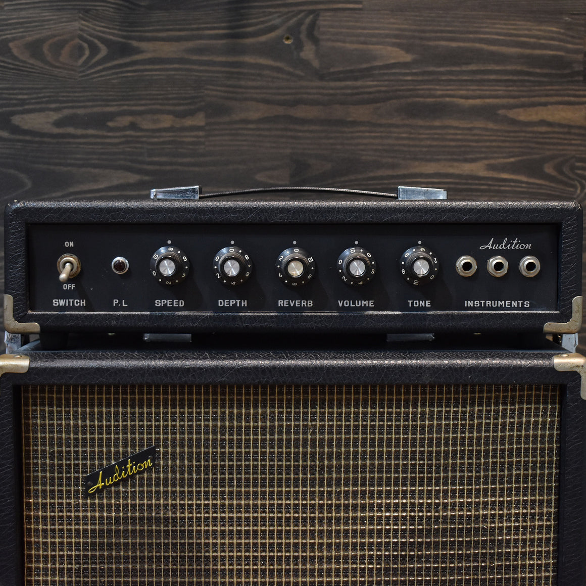 1960s Audition Head and Cab Electric Guitar Amplifier (Pre-Owned)