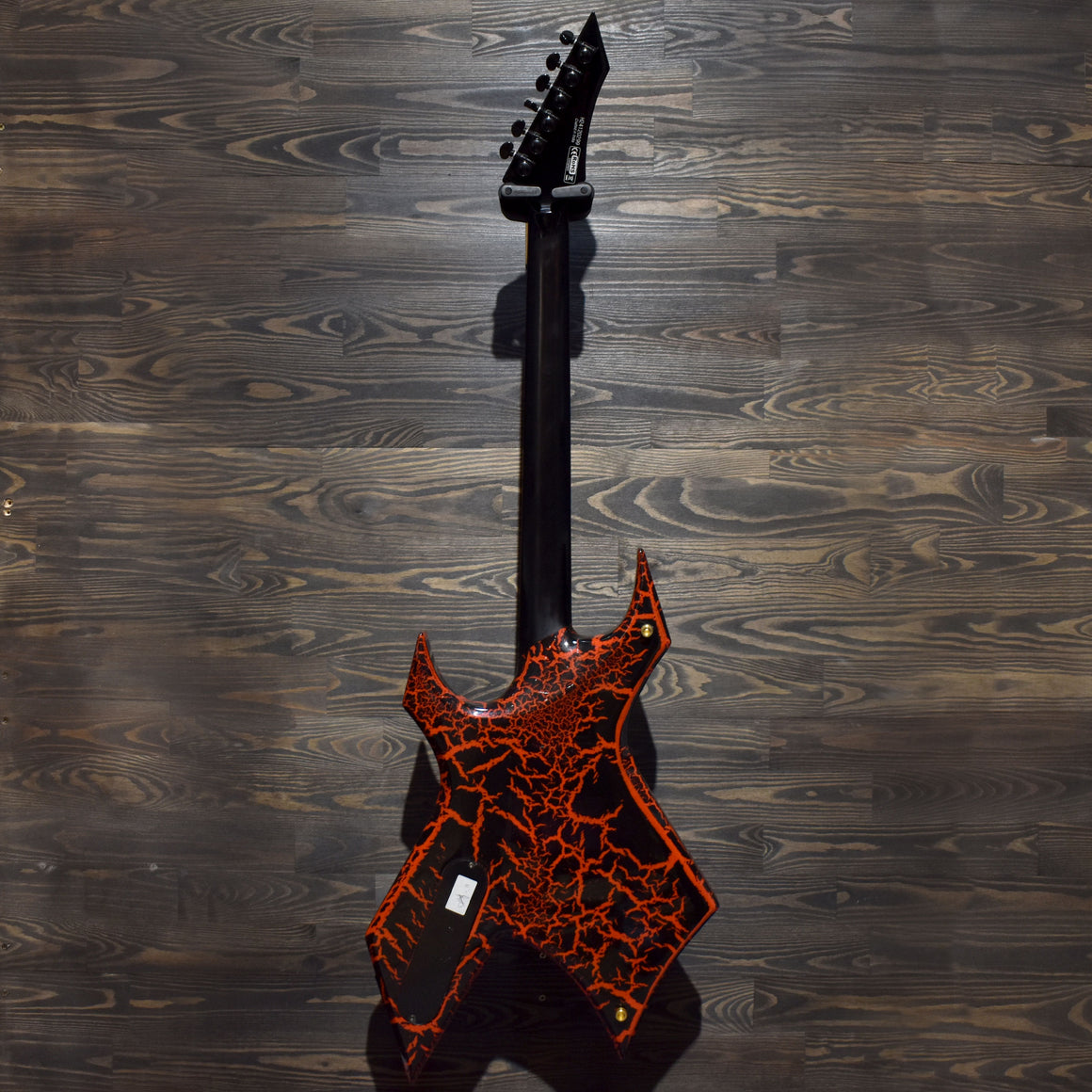 BC Rich Legacy Warlock Red Crackle Electric Guitar W/Gig Bag