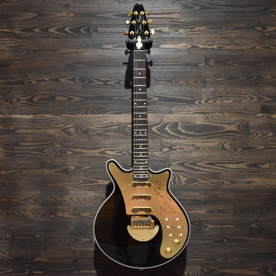 Brian May Special Black N Gold Signed by Brian May (Pre-Owned)