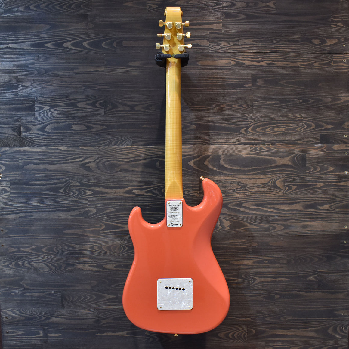 2011 Burns Apache Fiesta Red Electric Guitar w/Hard Case (051) (Pre-Owned)