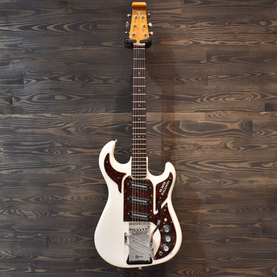 1967 Burns Hank Marvin White Electric Guitar w/Hard Case (Pre-Owned)