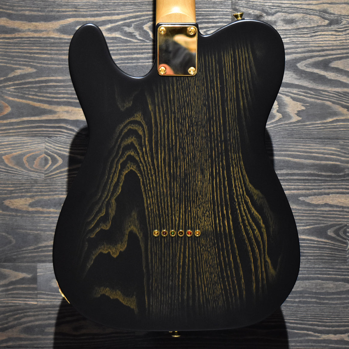 Caydence Odyssey Triton Black/Gold Satin W/Premium Gig Bag