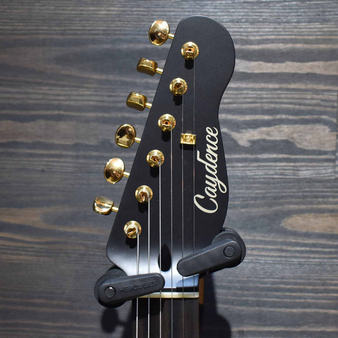 Caydence Odyssey Triton Black/Gold Satin W/Premium Gig Bag