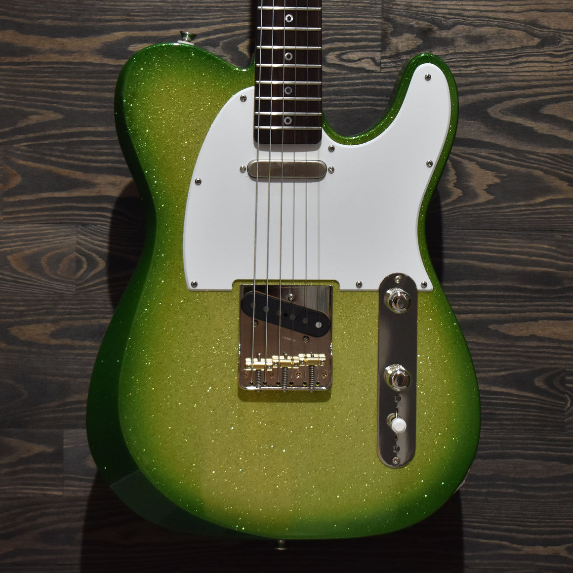 Caydence Serenity Triton Lime Green Sparkle Burst