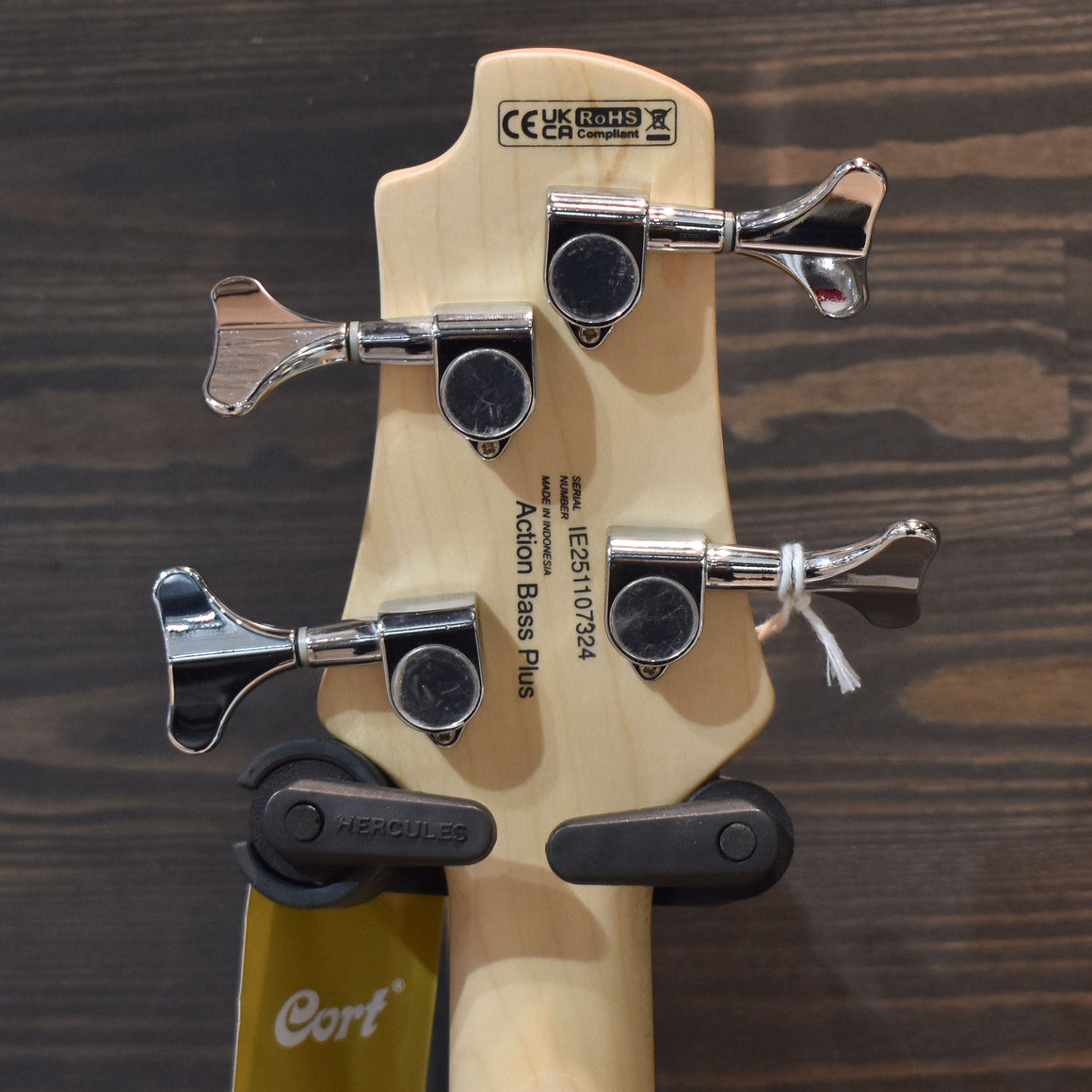 Cort Action Bass Plus Trans Red Electric Bass Guitar