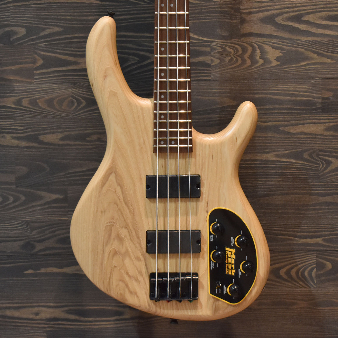 Cort Action Bass Deluxe AS Open Pore Electric Bass Guitar