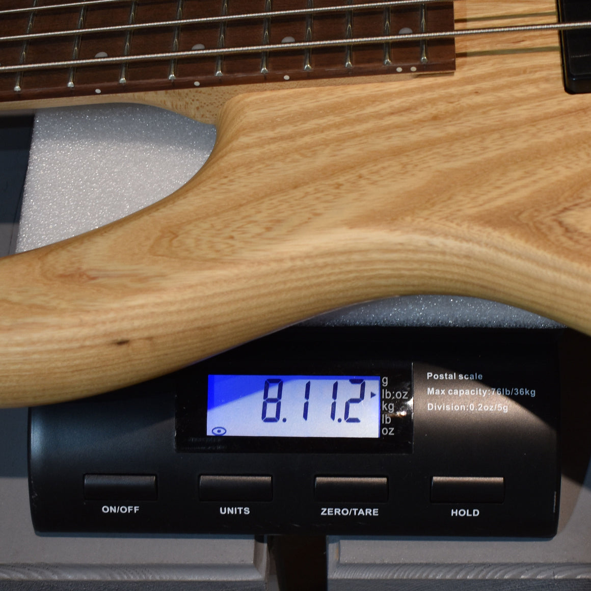 Cort Action Bass Deluxe AS Open Pore Electric Bass Guitar