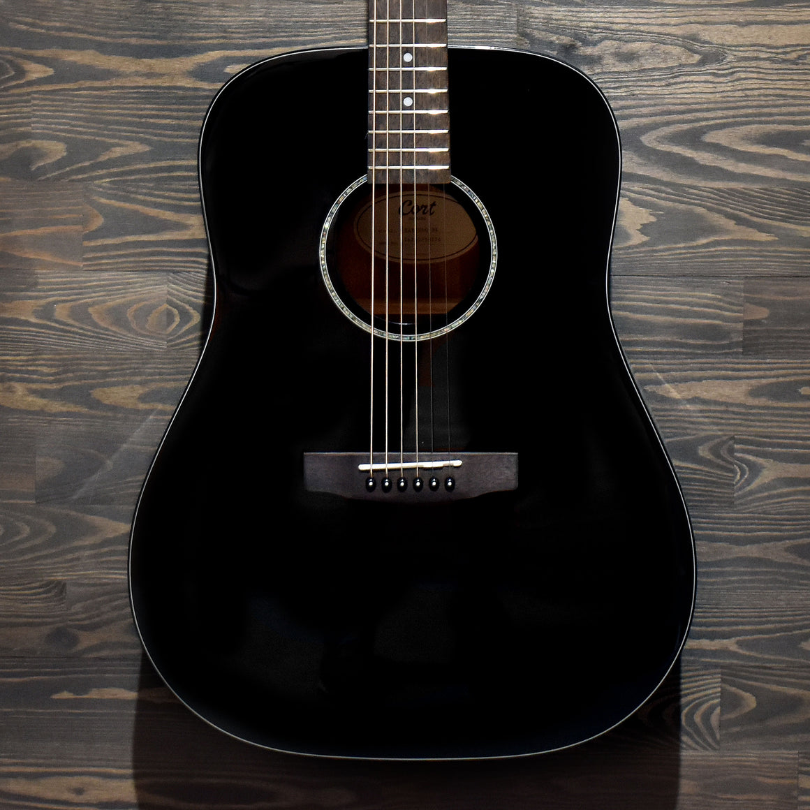 Cort Earth 60 Black Acoustic Guitar
