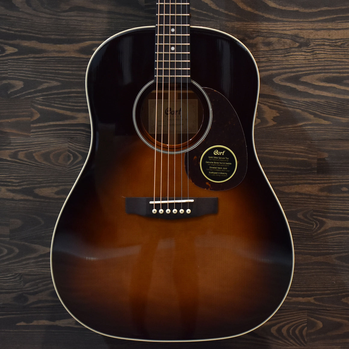 Cort Earth 100 SSF Sunburst Electro-Acoustic Guitar