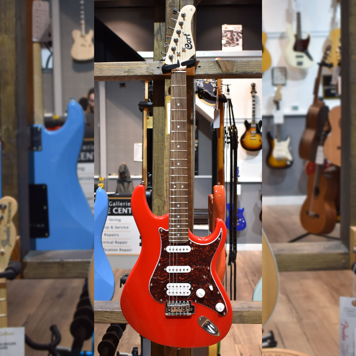 Cort G115 SE Candy Red Electric Guitar