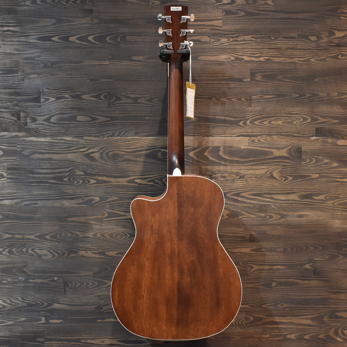 Cort GA-MEDX Mahogany Acoustic Guitar Open Pore
