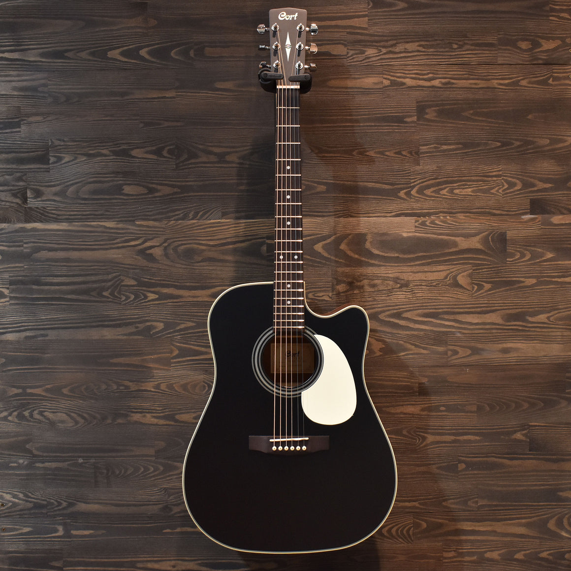 Cort MR500F Cedar Acoustic Guitar Black Satin