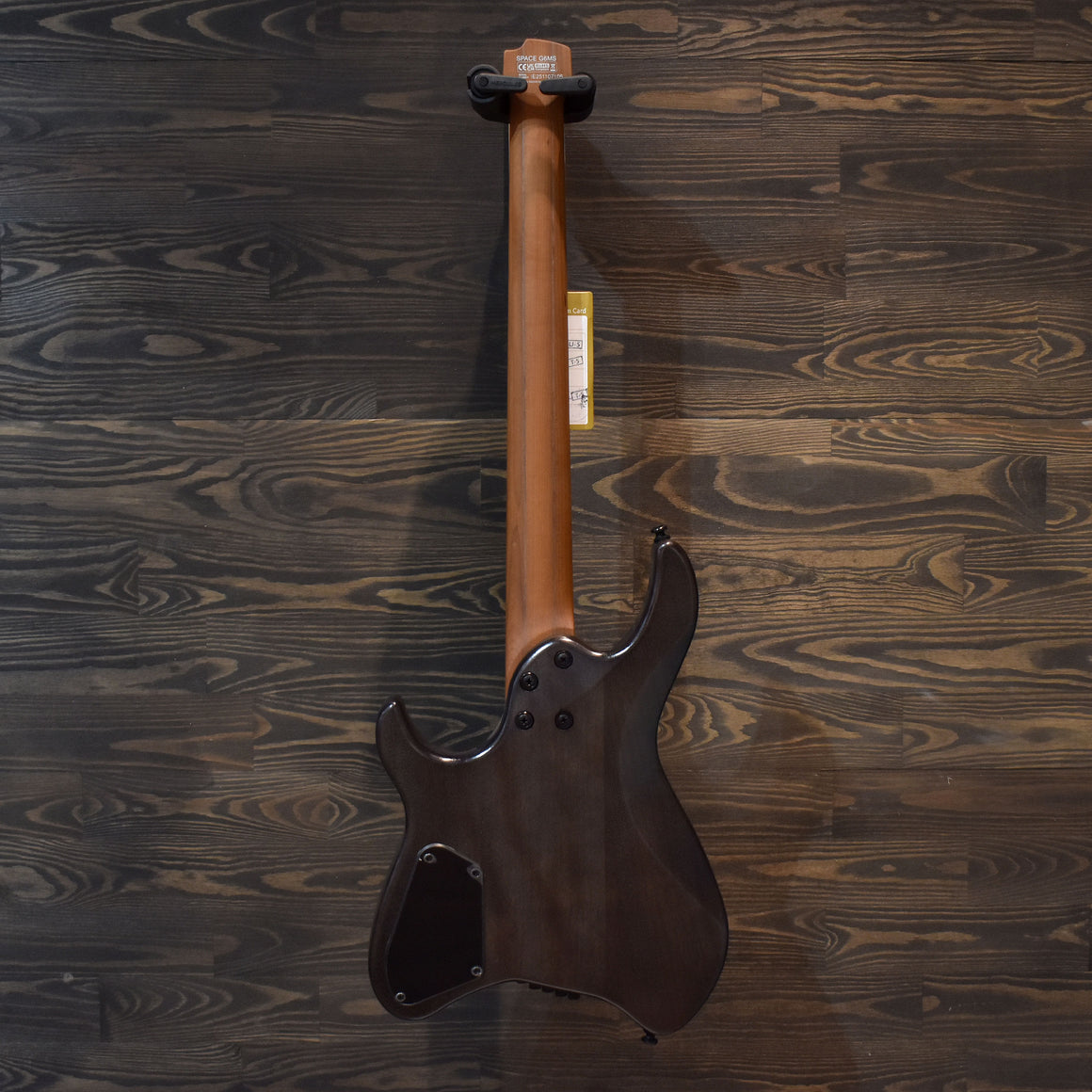 Cort Space G6MS Semi-Gloss Trans Black Electric Guitar