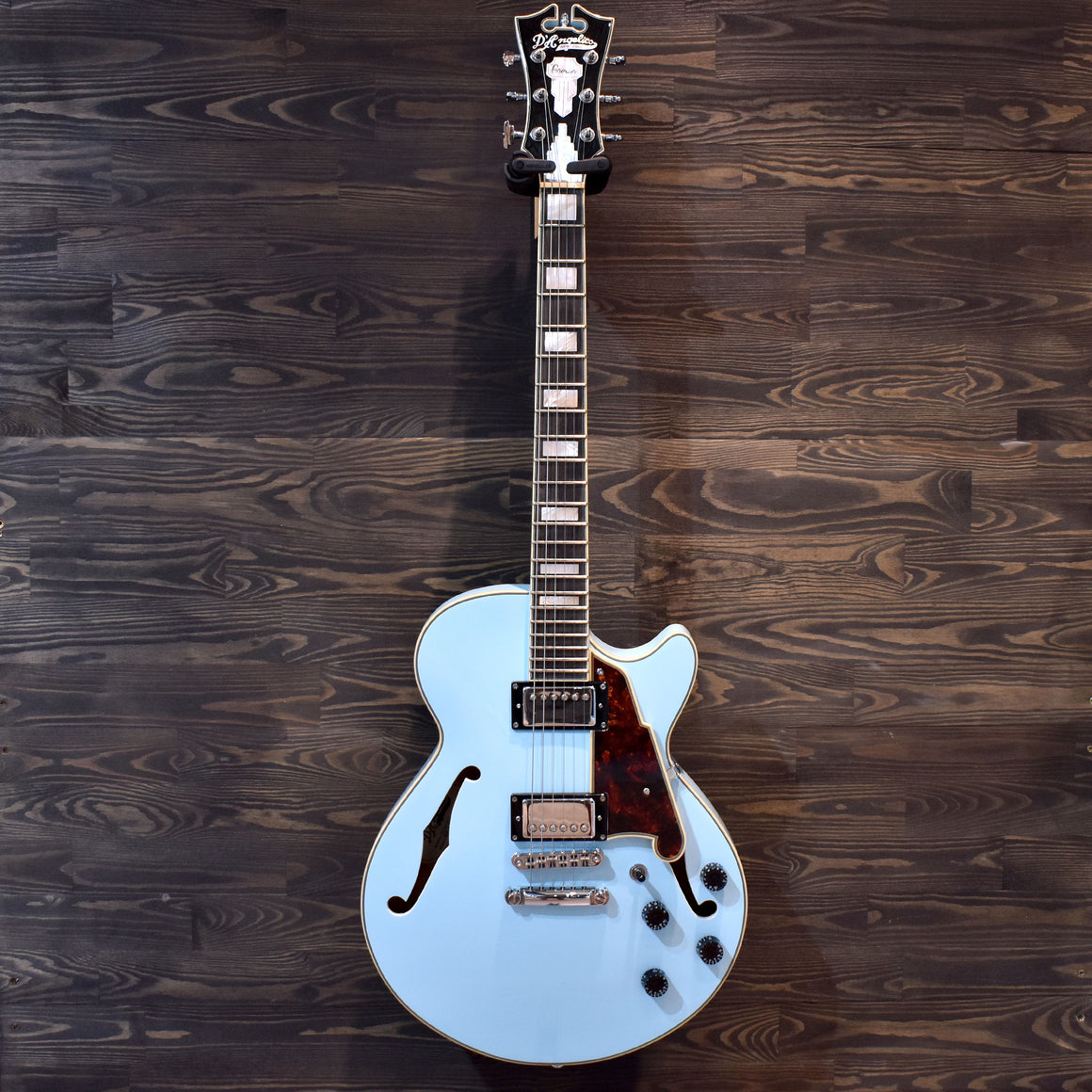 D'Angelico Premier SS Sky Blue Electric Guitar W/Gig Bag (Pre-Owned)