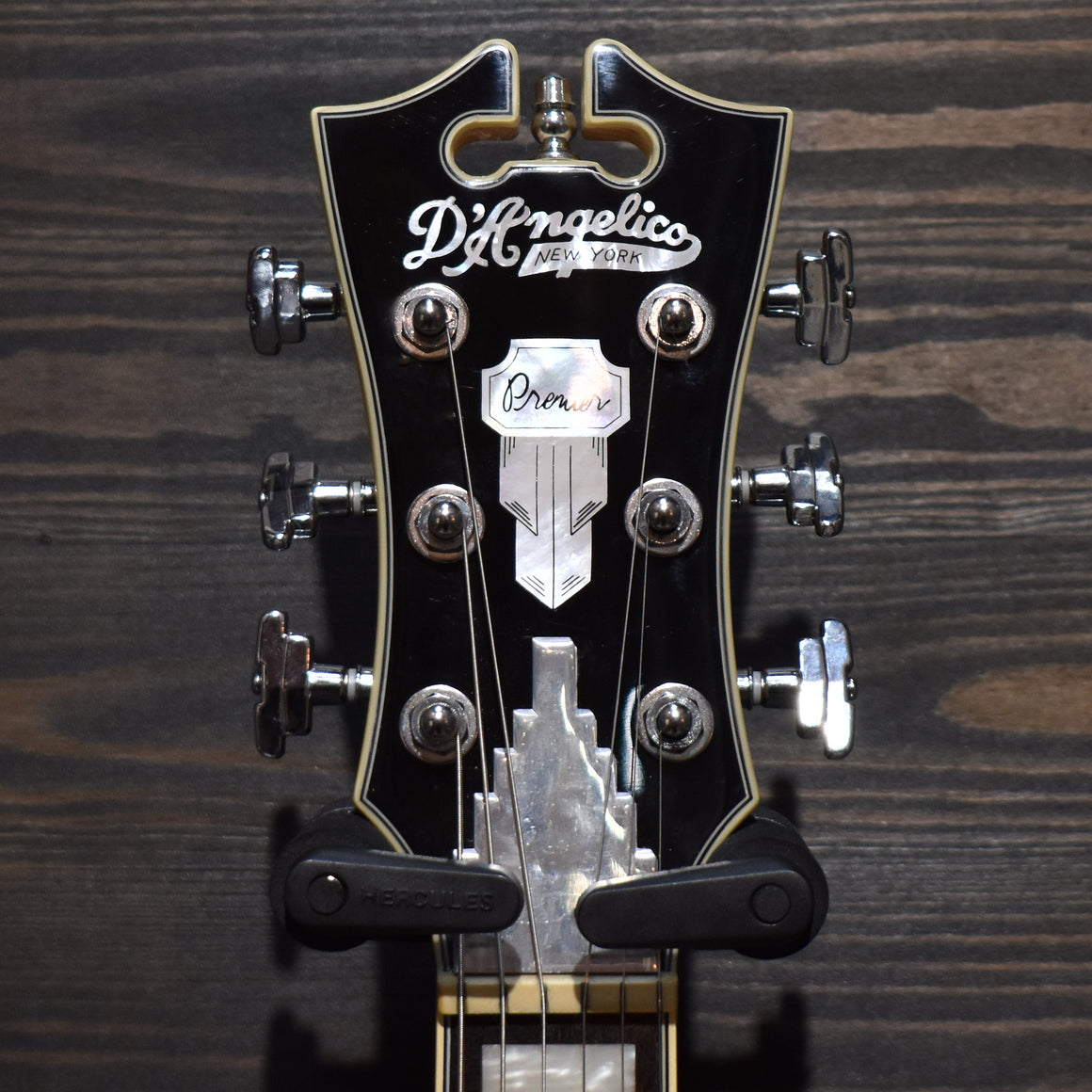 D’Angelico Premier Brighton Electric Guitar Sky Blue w/ Gig Bag (Pre-Owned)