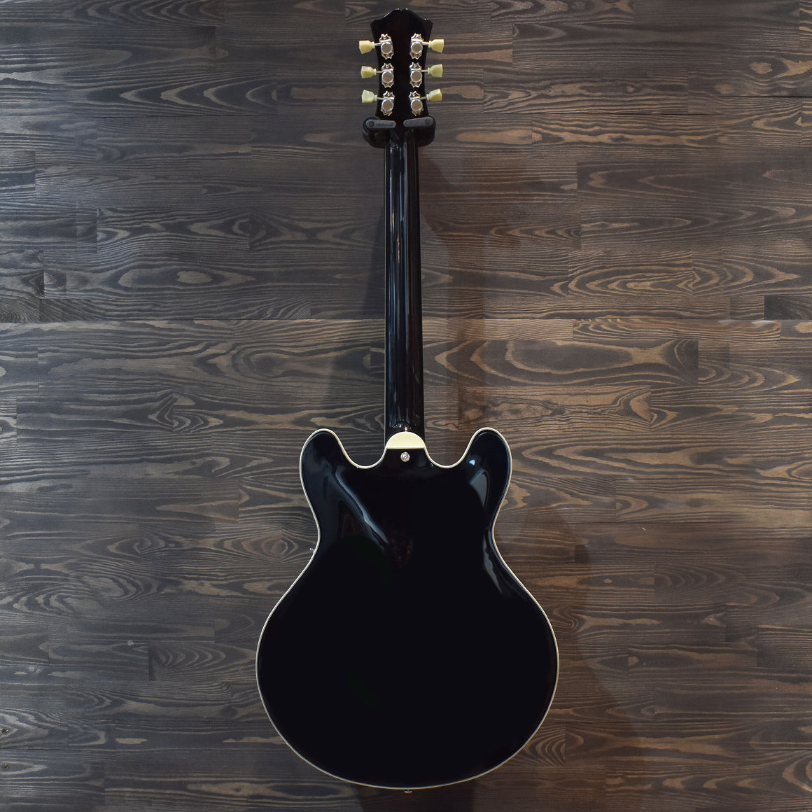 Eastman T486 Electric Guitar Black (Upgraded) W/Hard Case (Pre-Owned)