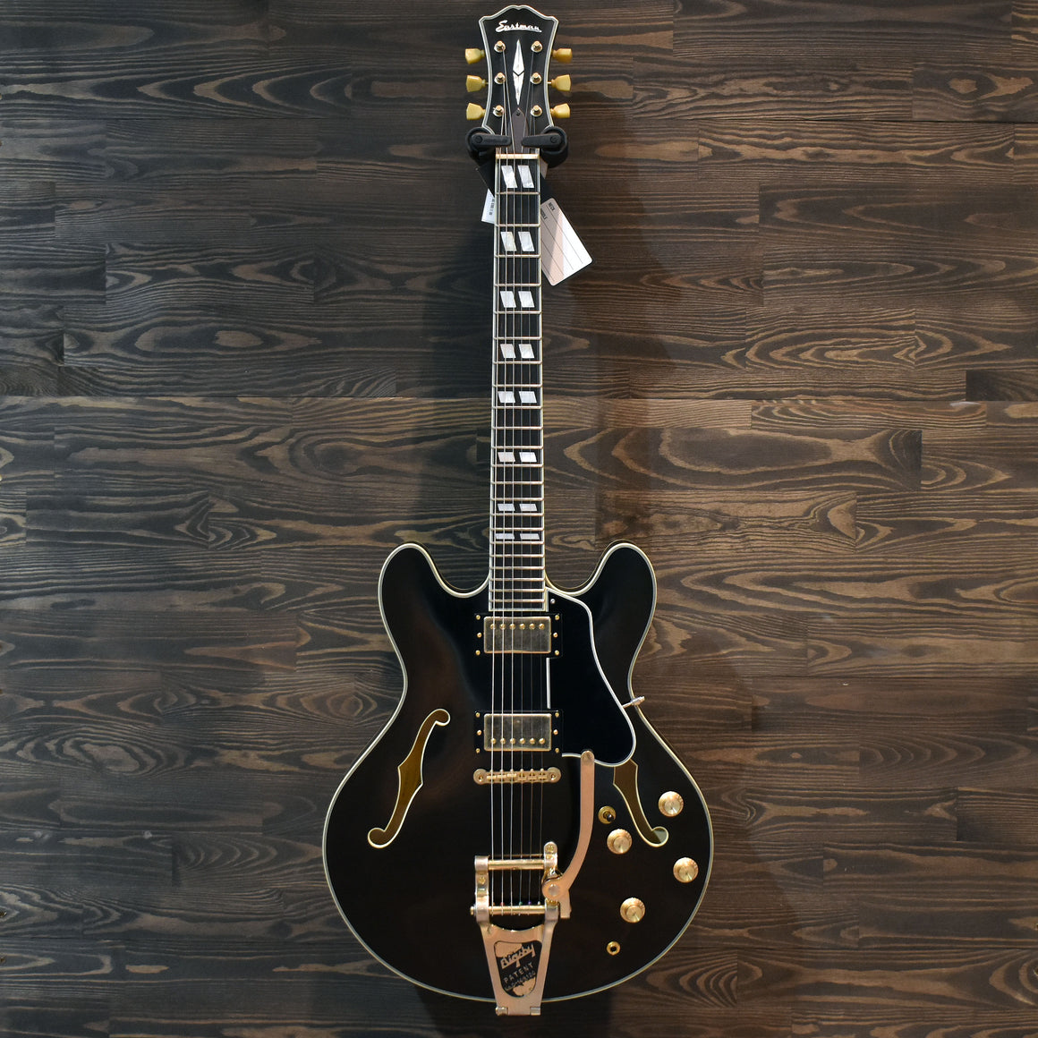Eastman T59/V-B-LTD-BK Limited Edition Black Electric Guitar w/Hard Case