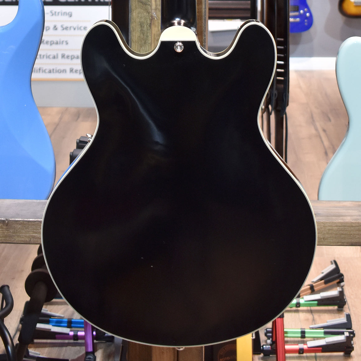 Eastman T64/TV-BK-LTD Limited Edition Black Electric Guitar W/Hard Case