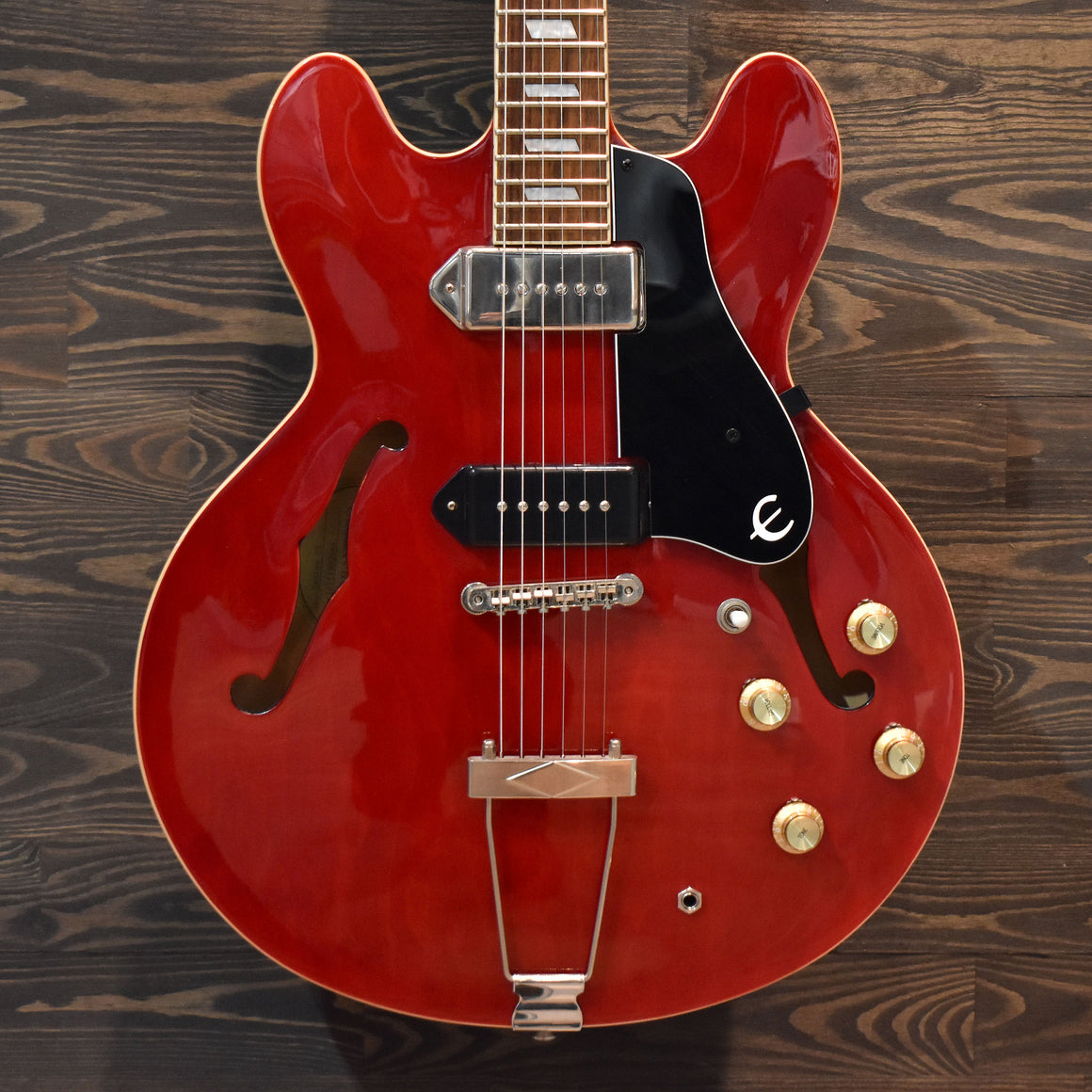 Epiphone Casino Cherry Red Electric Guitar (Pre-Owned)