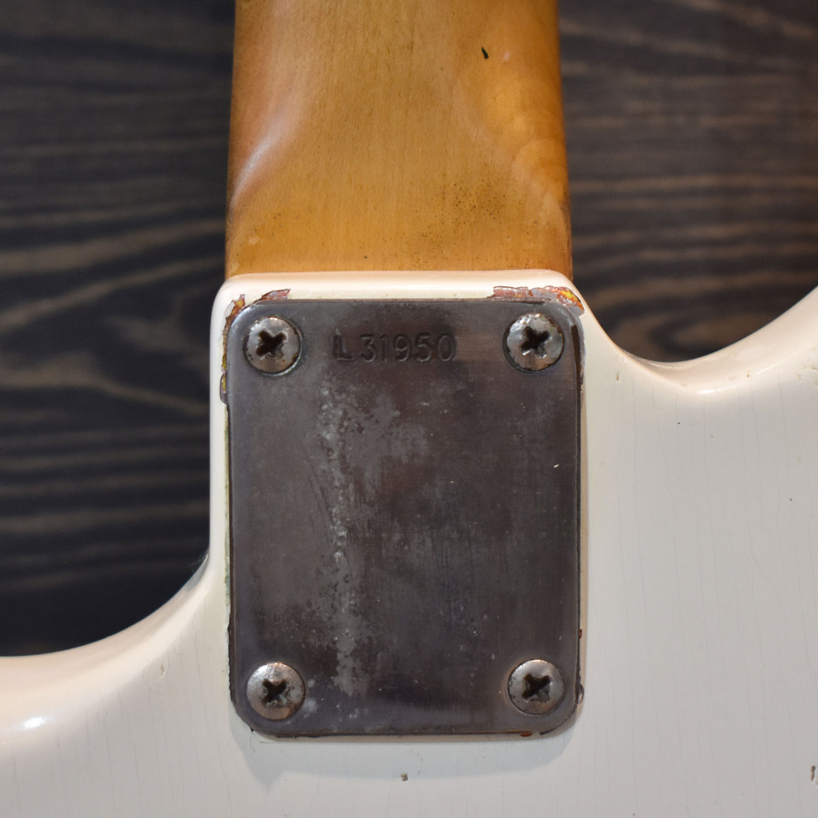 1964 Pre-CBS Fender Jaguar Refinished Olympic White (Pre-Owned)
