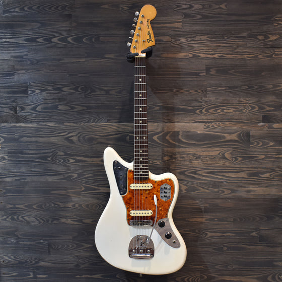 1964 Pre-CBS Fender Jaguar Refinished Olympic White (Pre-Owned)