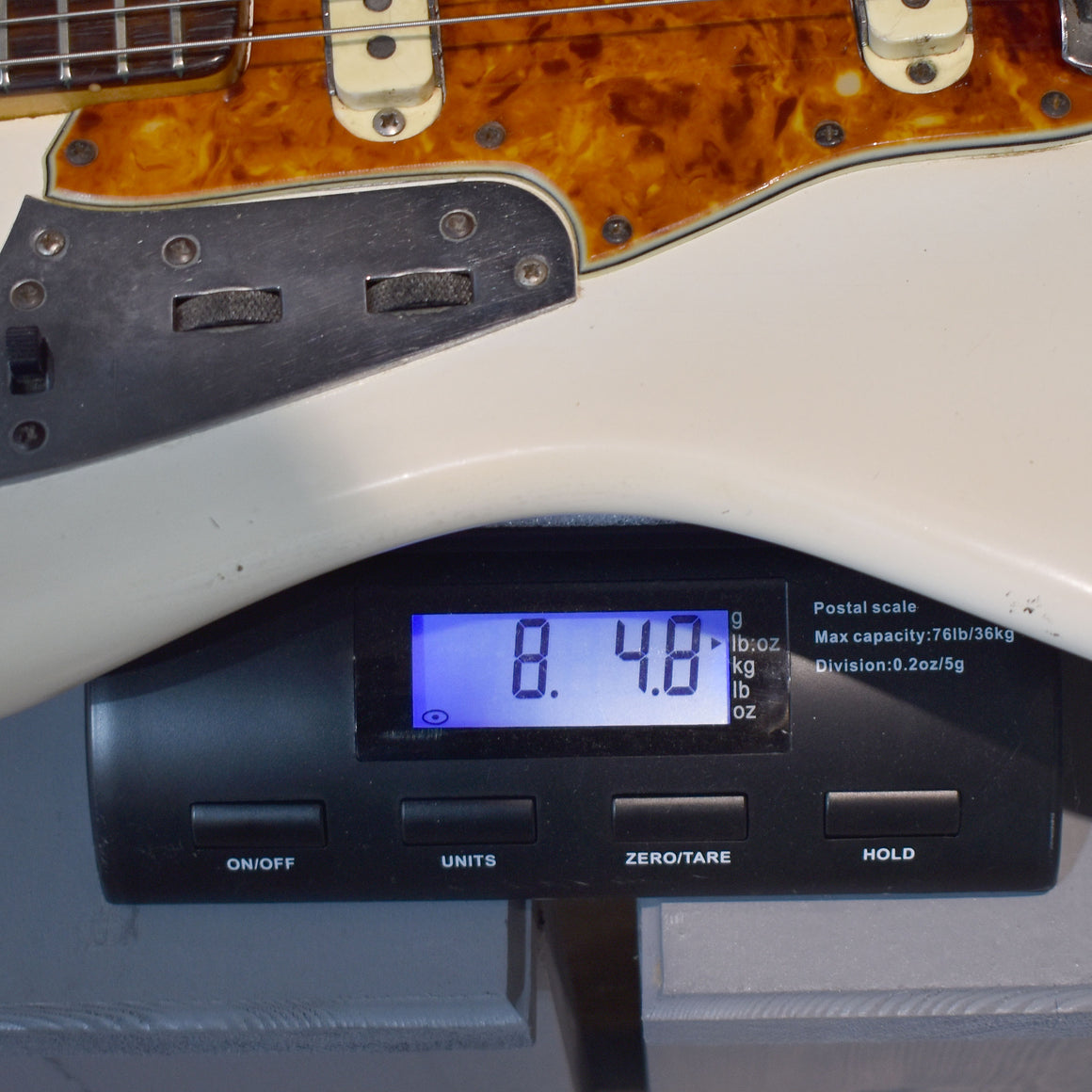1964 Pre-CBS Fender Jaguar Refinished Olympic White (Pre-Owned)