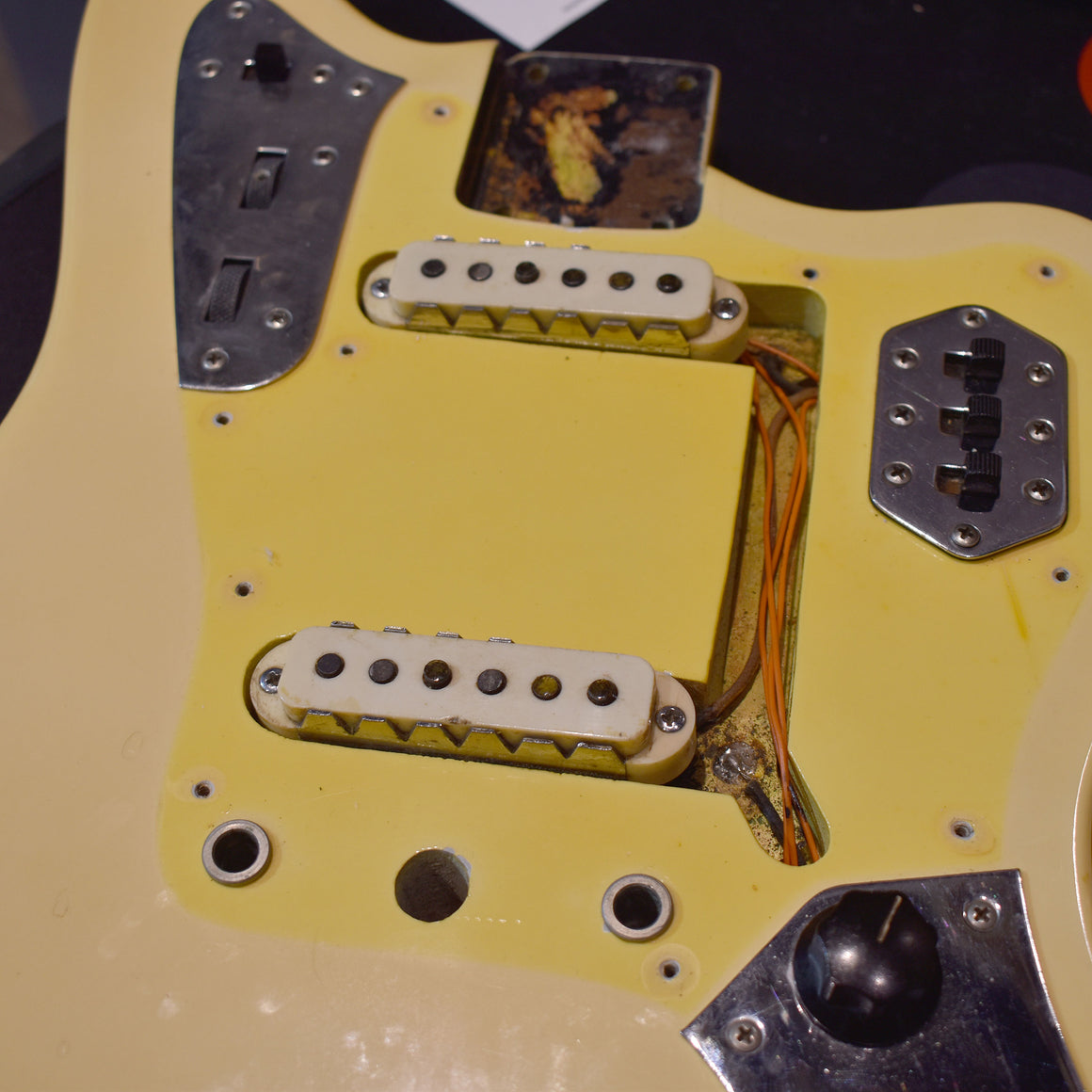 1965 Fender Jaguar Refinished Blonde (Pre-Owned)