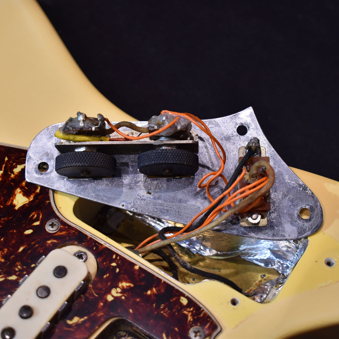 1965 Fender Jaguar Refinished Blonde (Pre-Owned)