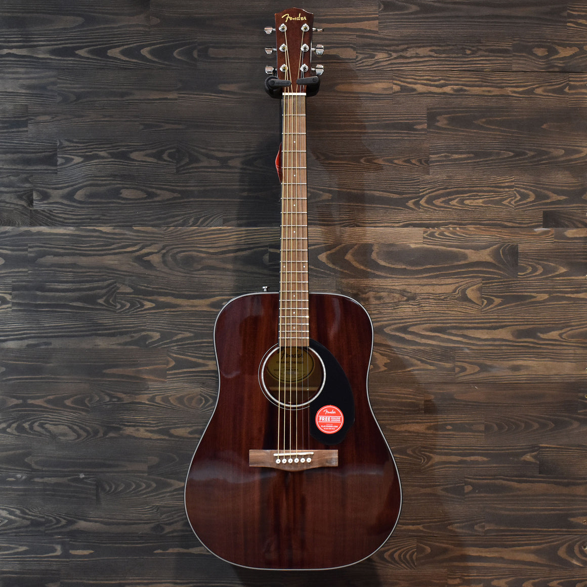 Fender CD-60S Mahogany Dreadnought Natural Acoustic Guitar