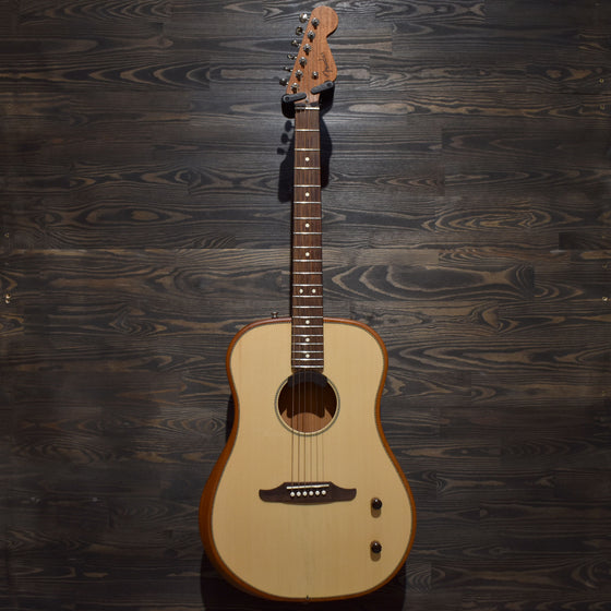 Fender Highway Series Dreadnought Electro-Acoustic Guitar w/DLX Gig Bag (Pre-Owned)