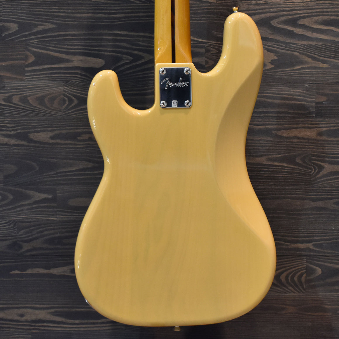 Fender Modern Player Telecaster Bass, MN, Butterscotch Blonde w/ Hard Case (Pre-Owned)