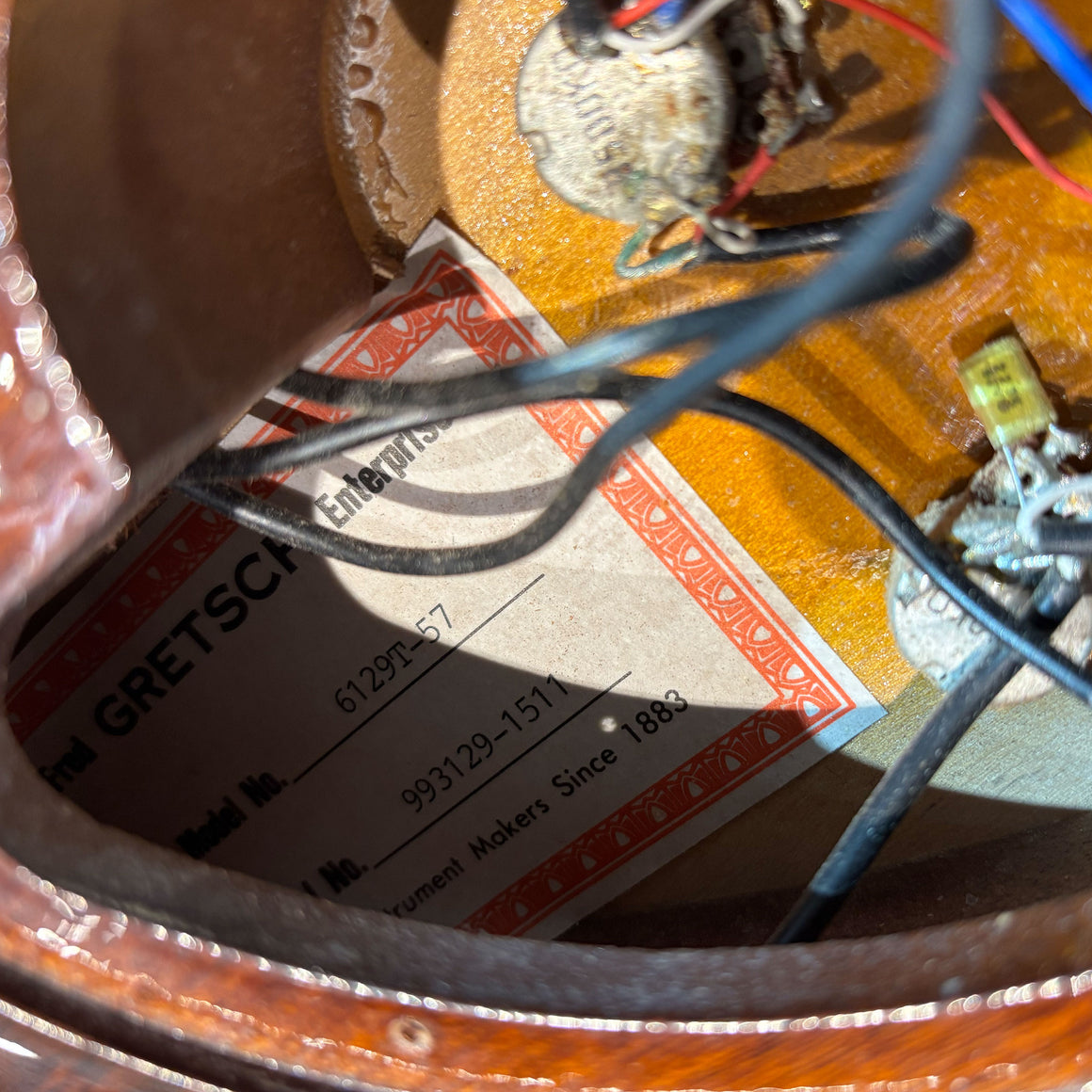 Gretsch G6129T-1957 Silver Jet Silver Sparkle w/ Hard Case (Pre-Owned)