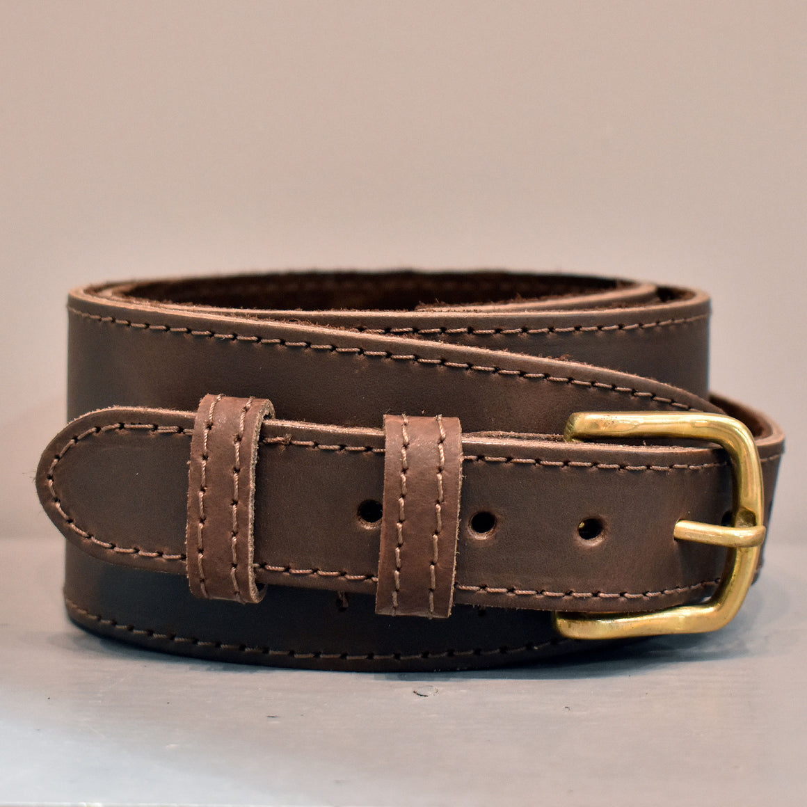 PJD Leather Strap Brown Buckle
