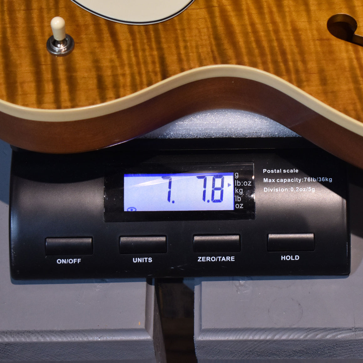 PJD Carey Limited Caramel Burst Electric Guitar W/Hard Case (Pre-Owned)