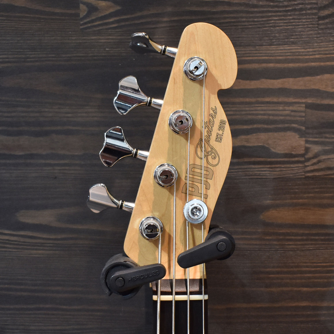 PJD Carey Standard P-J Shell Pink Electric Bass Guitar W/Gig Bag