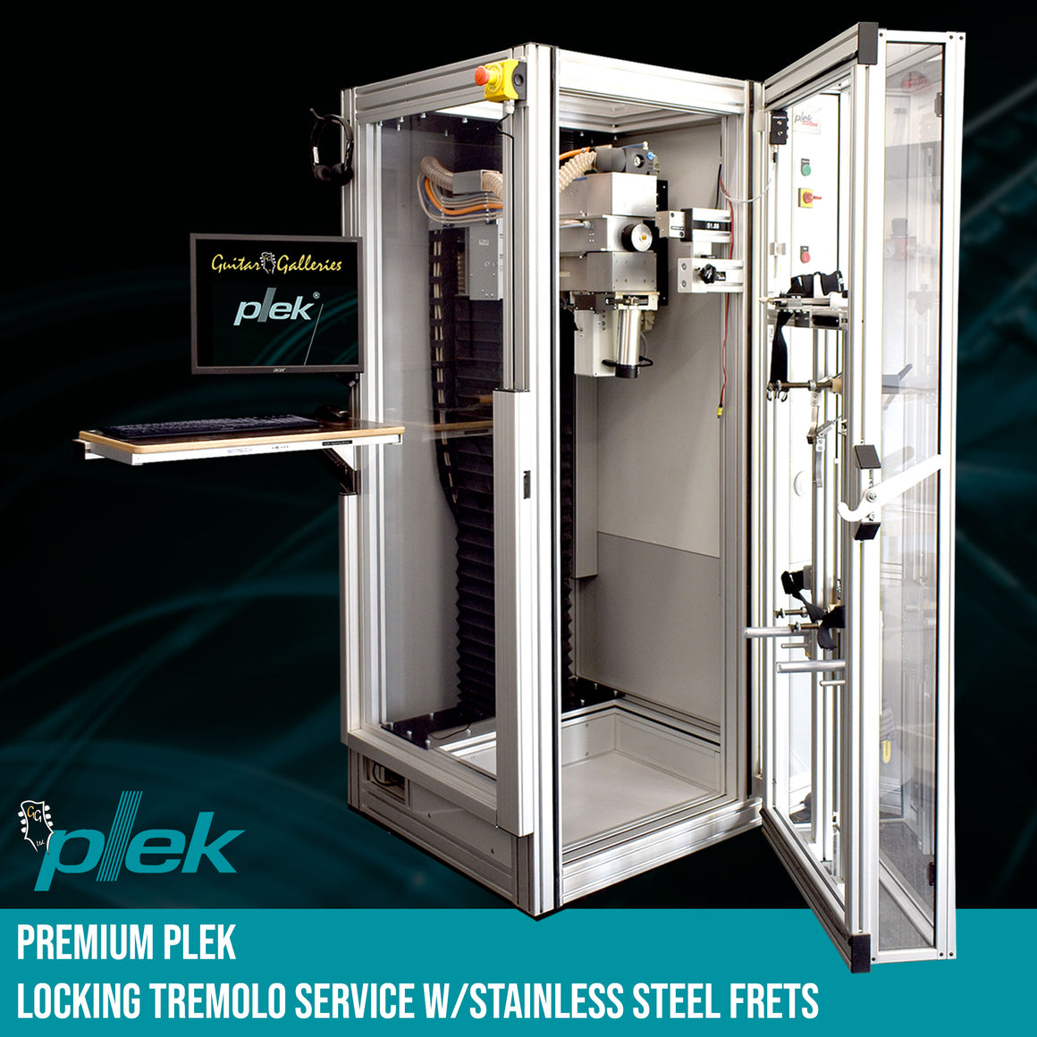 Premium Plek Locking Tremolo Service w/Stainless Steel Frets
