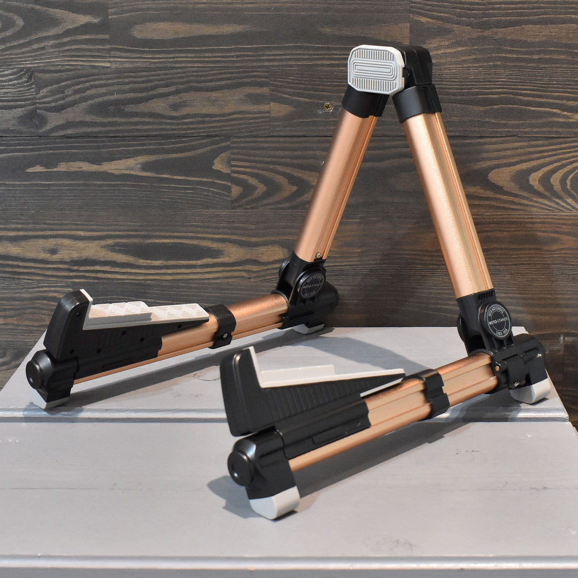RotoSound Adjustable Guitar Stand Gold