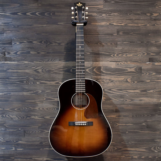 Sigma JM-SG45 Sunburst Electro Acoustic Guitar W/Gig Bag (Pre-Owned)