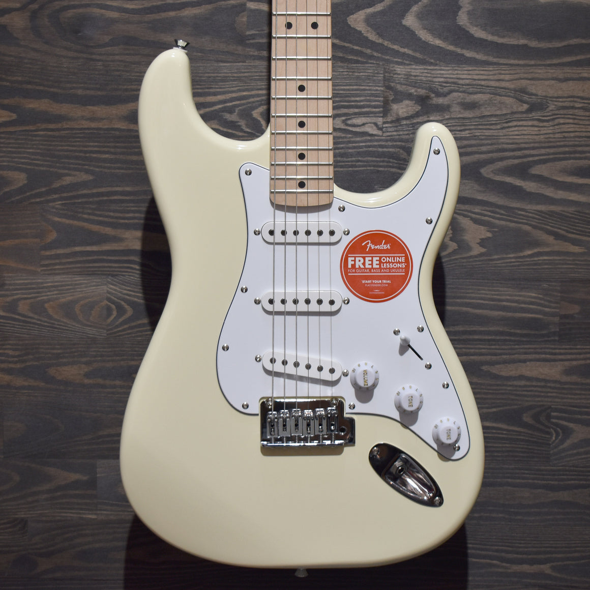 Squier Affinity Stratocaster Olympic White Electric Guitar