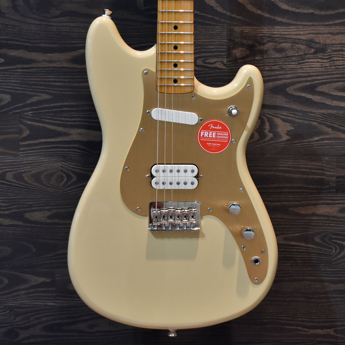 Squier Classic Vibe Duo Sonic MN HS Desert Sand Electric Guitar