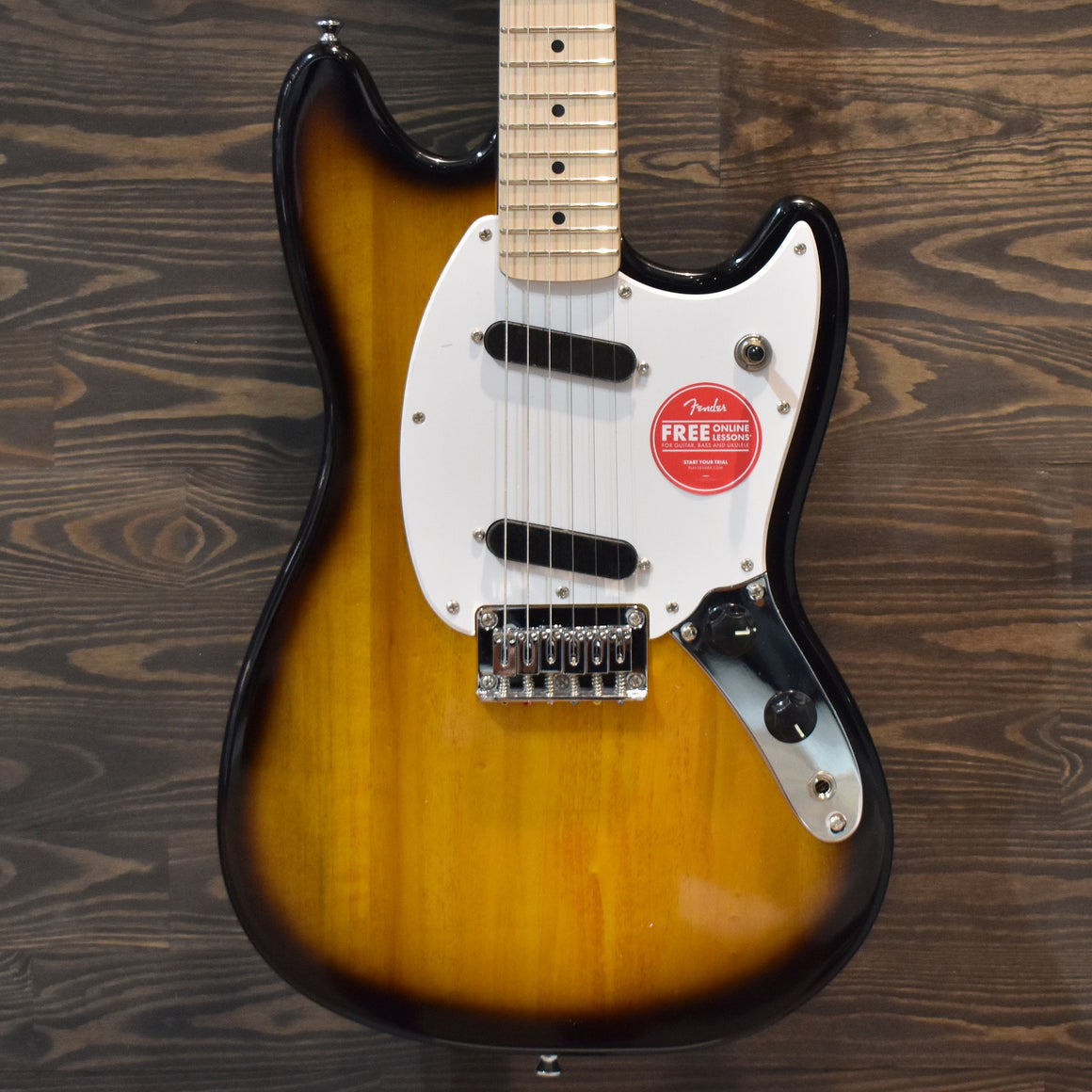 Squier Sonic Mustang Electric Guitar 2-Tone-Sunburst