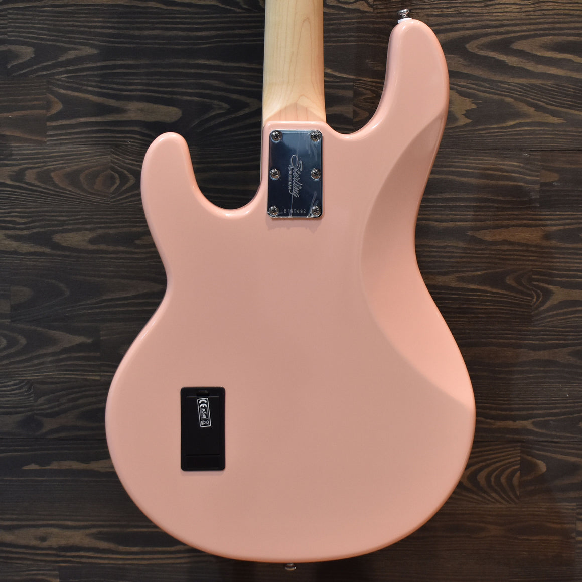 Sterling By MusicMan SRAY 4 Pueblo Pink Electric Bass Guitar