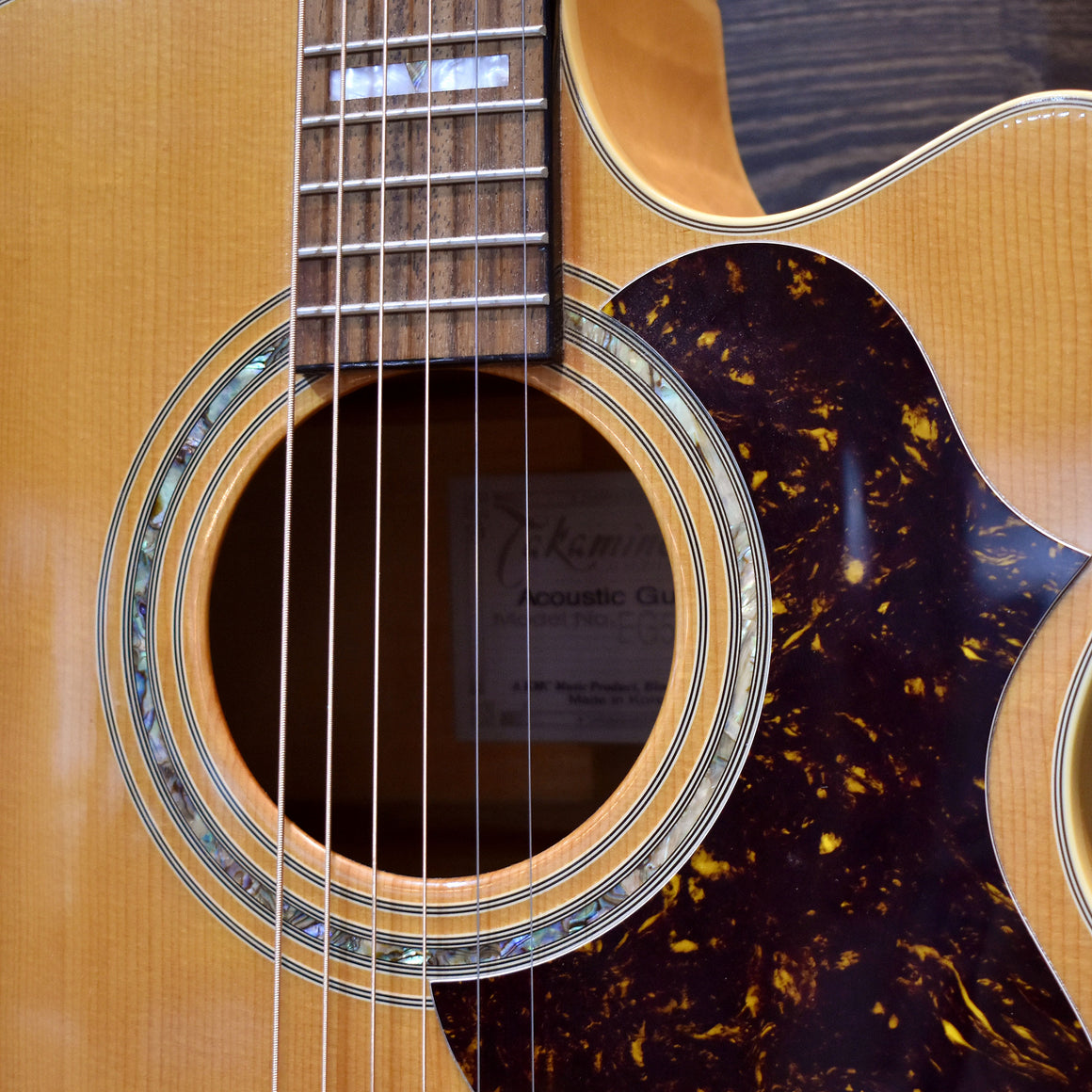 Takamine EG523SC Jumbo Electro-Acoustic Guitar (Pre-Owned)